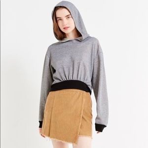 Project Social T Cropped Hoodie Sweatshirt